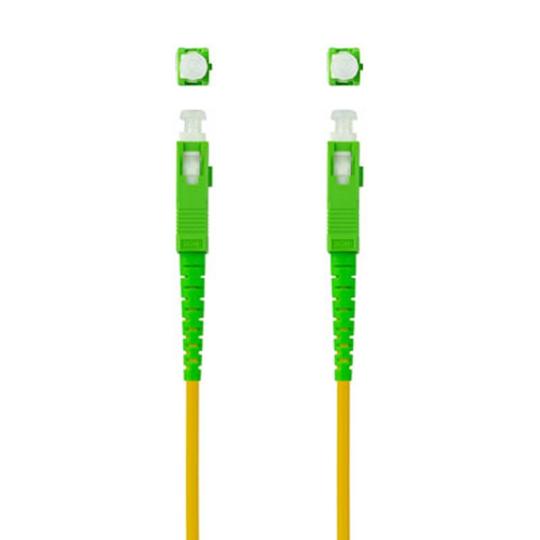 Nanocable Cable fibra SC/APC LSZH Amarillo 1m