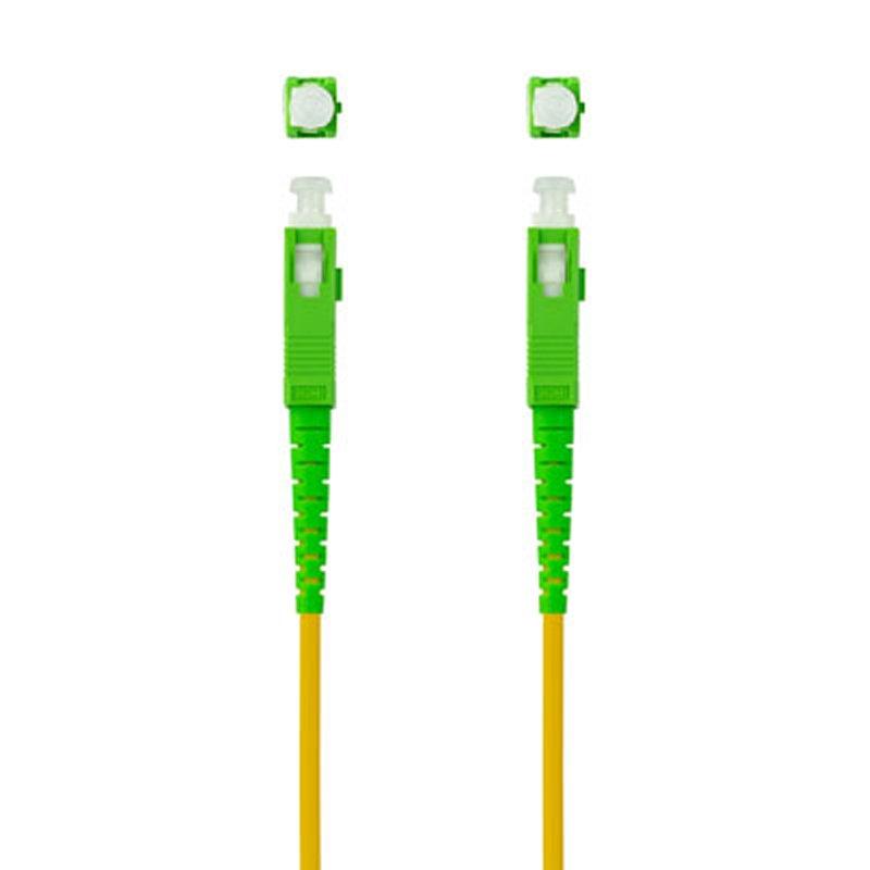 Nanocable Cable fibra SC/APC LSZH Amarillo 1m