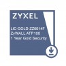 ZyXEL Licencia GOLD ATP100 Security Pack 1 Año