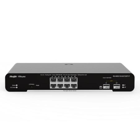 Reyee Switch L2 8xGb PoE+ 2xSFP Slots Rack