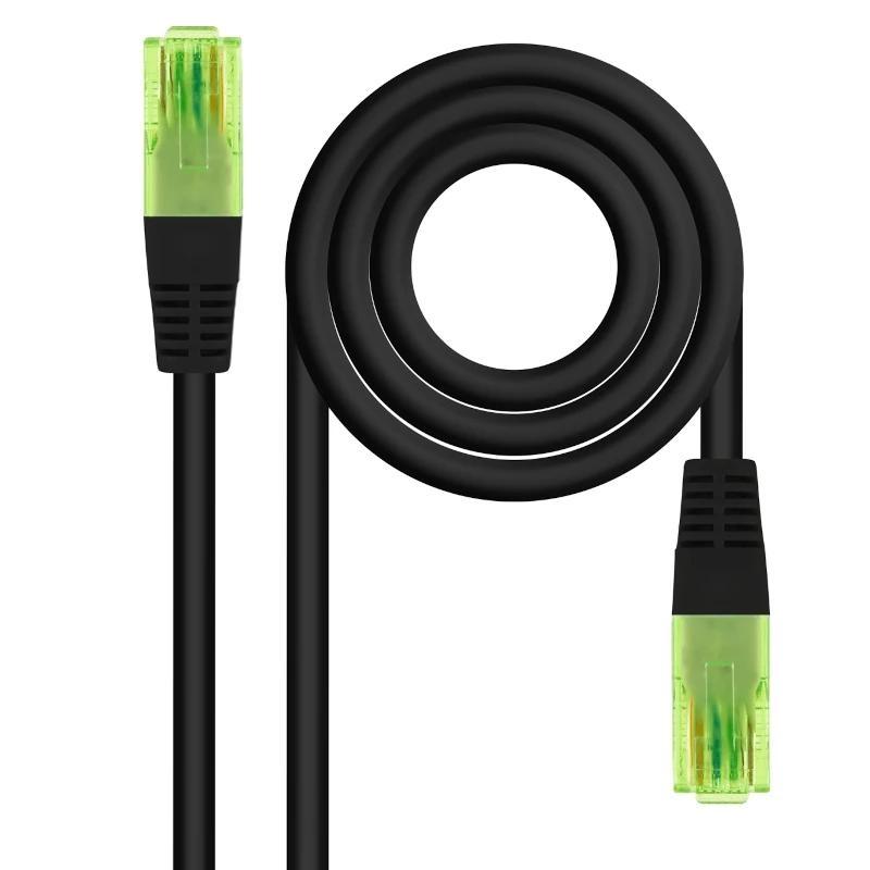 Nanocable Cable RJ45 Cat.6 UTP CCA 1 m.Negro