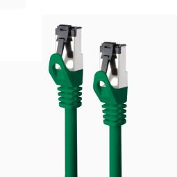 Nanocable Cable red Cat. 8.1 2GHZ SSTP Verde 1m