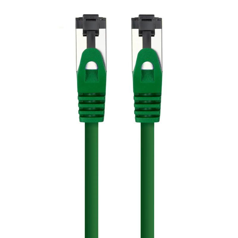 Nanocable Cable red Cat. 8.1 2GHZ SSTP Verde 1m