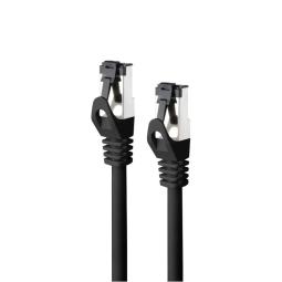 Nanocable Cable red Cat. 8.1 2GHZ SSTP Negro 2m