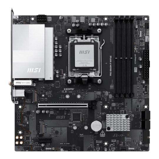MSI Placa Base PRO B840M-P WIFI6E DDR5 mATX