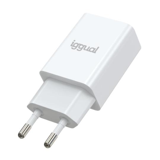 iggual Cargador de pared 1xUSB-A 5V/2A (10W)
