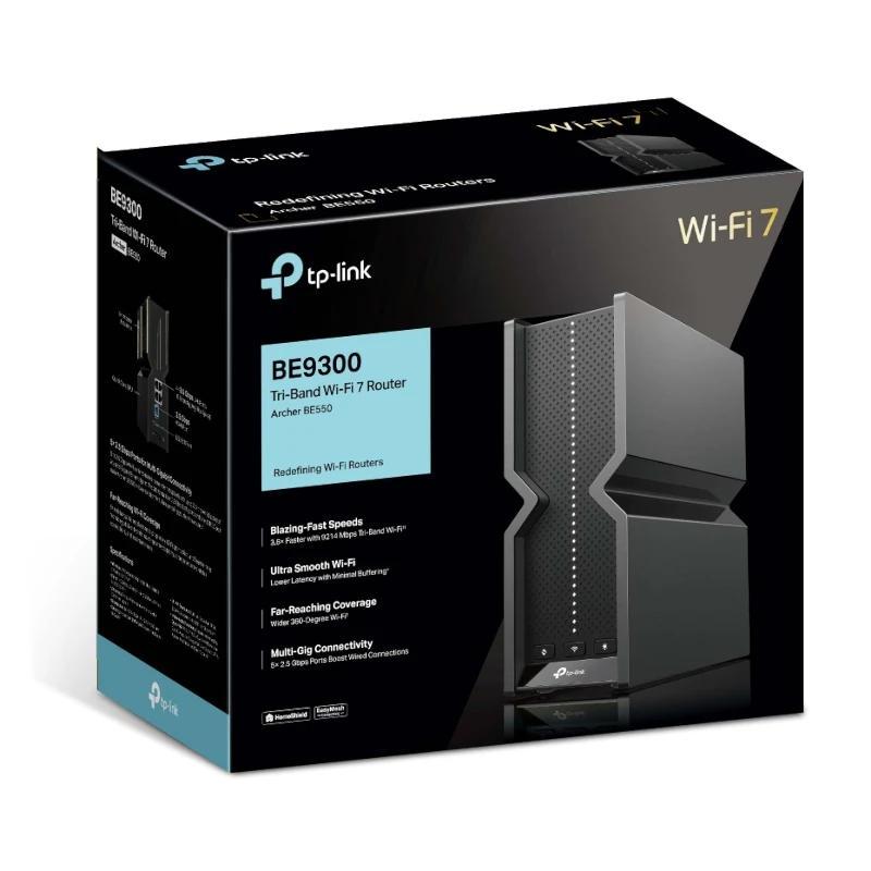 TP-Link  Archer BE550 Router WiFi7 BE9300 1xWAN