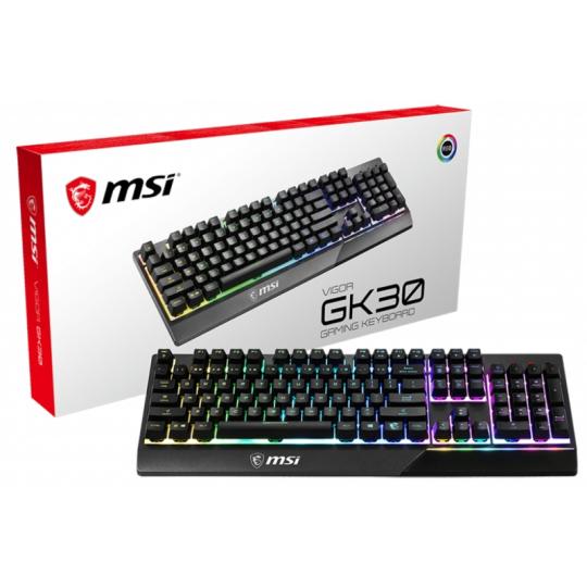MSI Teclado Gaming Vigor GK30 español