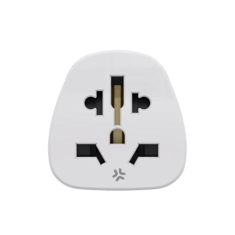 Celly Adaptador de Viaje Universal UK