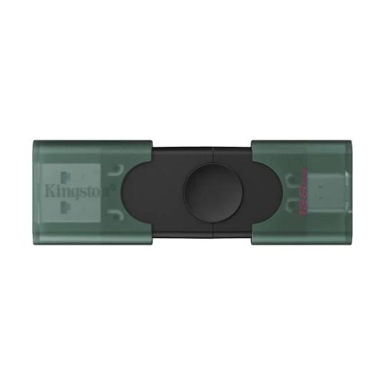 Kingston DataTraveler 128GB USB 3.2 Gen1 Duo Negro