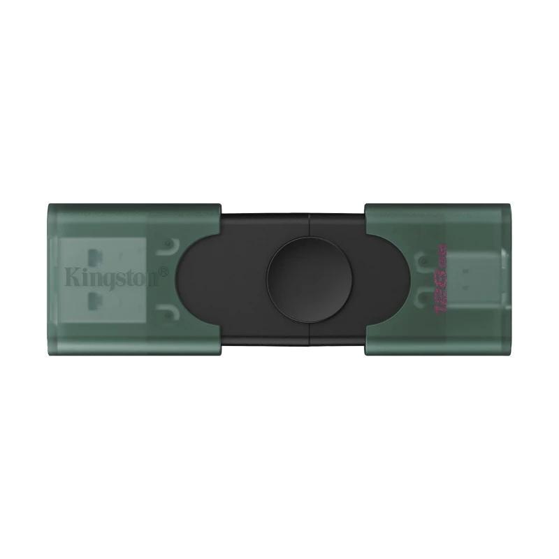 Kingston DataTraveler 128GB USB 3.2 Gen1 Duo Negro