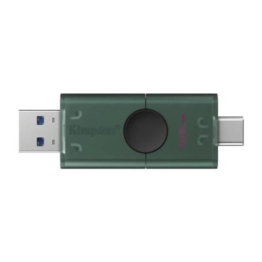 Kingston DataTraveler 128GB USB 3.2 Gen1 Duo Negro