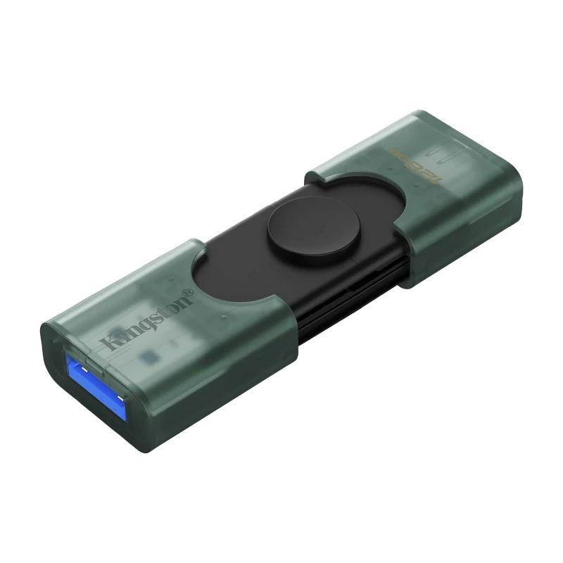 Kingston DataTraveler 128GB USB 3.2 Gen1 Duo Negro