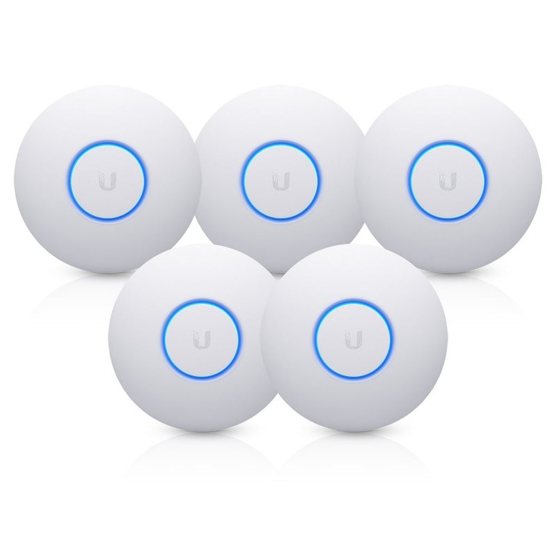 Ubiquiti UniFi UAP-nanoHD Dual Band PoE Pack 5