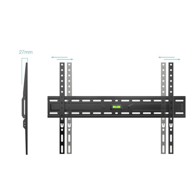 Tooq LP1050F-B Soporte Fijo 37"-86", Negro