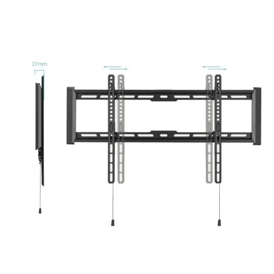 Tooq LP1083F-B Soporte Fijo 32"-80", Negro