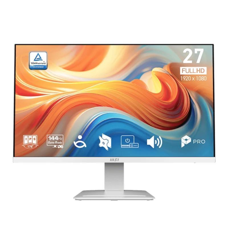 MSI PRO MP273W E14A Monitor 27" IPS 144Hz Blanco