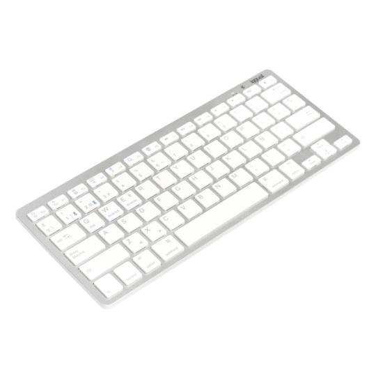 iggual Teclado Bluetooth Slim TKL-BT plata 2 canal
