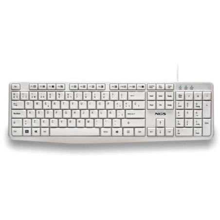 NGS Teclado USB-A 12 Teclas Multi Cable 1.5M