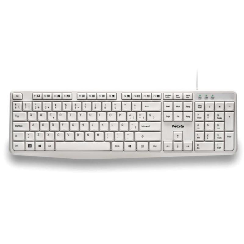 NGS Teclado USB-A 12 Teclas Multi Cable 1.5M