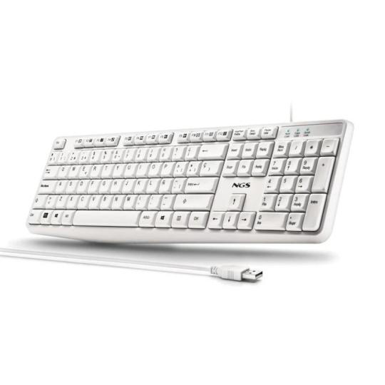 NGS Teclado USB-A 12 Teclas Multi Cable 1.5M