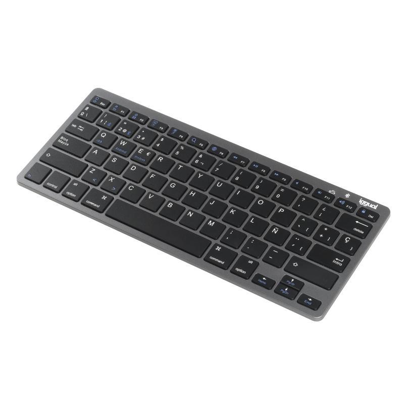 iggual Teclado Bluetooth Slim TKL-BT negro 2 canal