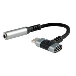 Nanocable Cable Adap. USB-C/M-AUDIO3.5/H+USB/H
