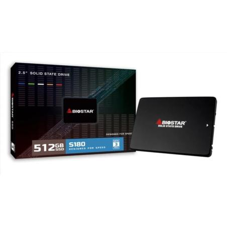 Biostar SSD S180 512Gb 2.5" SATA3 6Gb/s 512Mbs