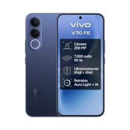 VIVO V70 FE 8Gb 512Gb Bundle Ch90w+ Buds3 Blue