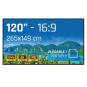 iggual Pantalla plegable ECO-COST 120" 16:9
