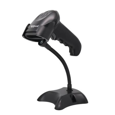 iggual Lector código barras 2D USB gatillo soporte