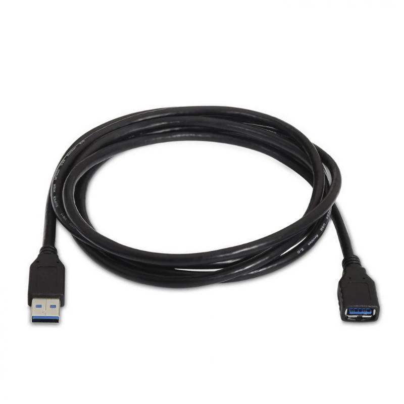 Aisens Cable USB 3.0 Tipo A/M-A/H negro 1.0m
