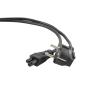Gembird Cable Alimentación 3pin C5 Schuko VDE 3 Mt