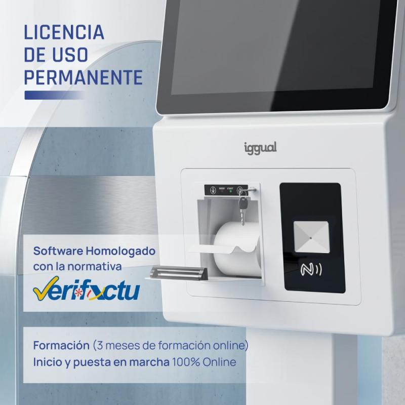 iggual Kiosco interactivo ORCHID 27" + Software