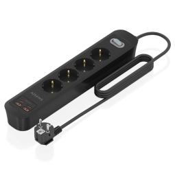 Aisens Regleta 4 tomas interruptor PD 2xUSBC 2xUSB
