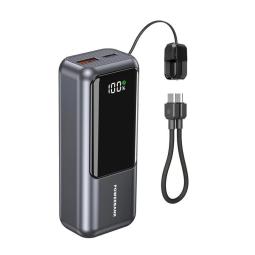 Gembird  Powerbank con LCD 10000 mAh Gris