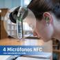 iggual Auriculares inalámbricos TWS Bluetooth negr