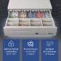 iggual Cajón Portamonedas IRON-50W 42cm 5+8 blanco