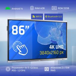 iggual Pantalla interactiva 4K ORCHID 86"