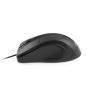 Nilox Ratón Óptico MOUSB1001 1000 dpi Negro