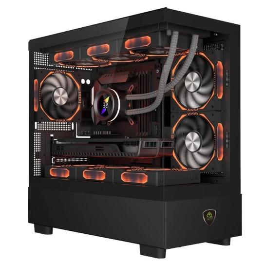 Keep Out Caja M-atx XC-301 3FANS Usb3.0 Glass