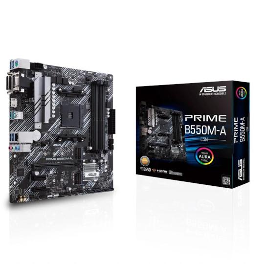ASUS Placa Base PRIME B550M-A/CSM  mATX AM4