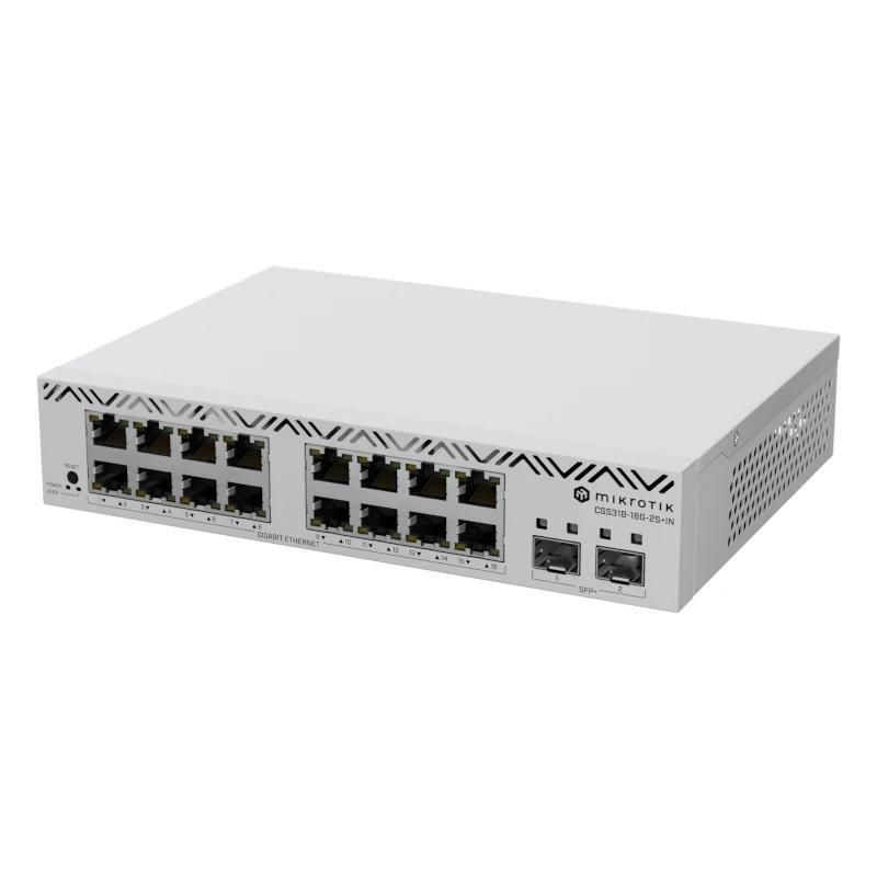 MikroTik CSS318-16G-2S+IN Switch 16xGbE 2xSFP+