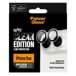 PanzerGlass Hoops Camera Prot iPhone Duo Transpare