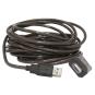 Gembird Cable Extensión Activo USB 10Mts Negro