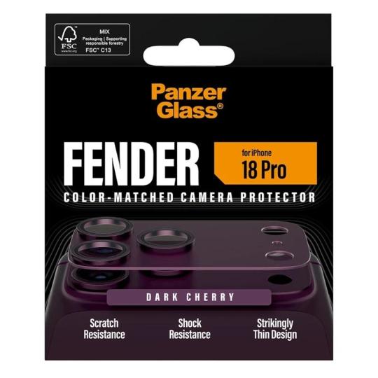 PanzerGlass Fender Camera Protec iPh 18Pro Cherry