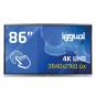 iggual Pantalla interactiva 4K ORCHID 86" Webcam