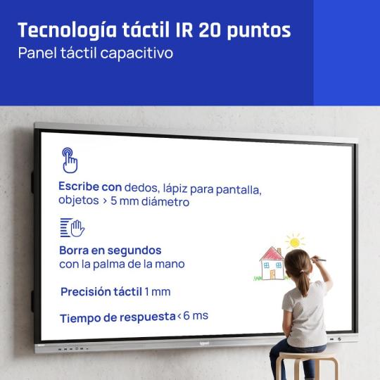 iggual Pantalla interactiva 4K ORCHID 86"