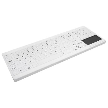 Cherry Teclado Touchpad lavable/desinfe USB Blanco