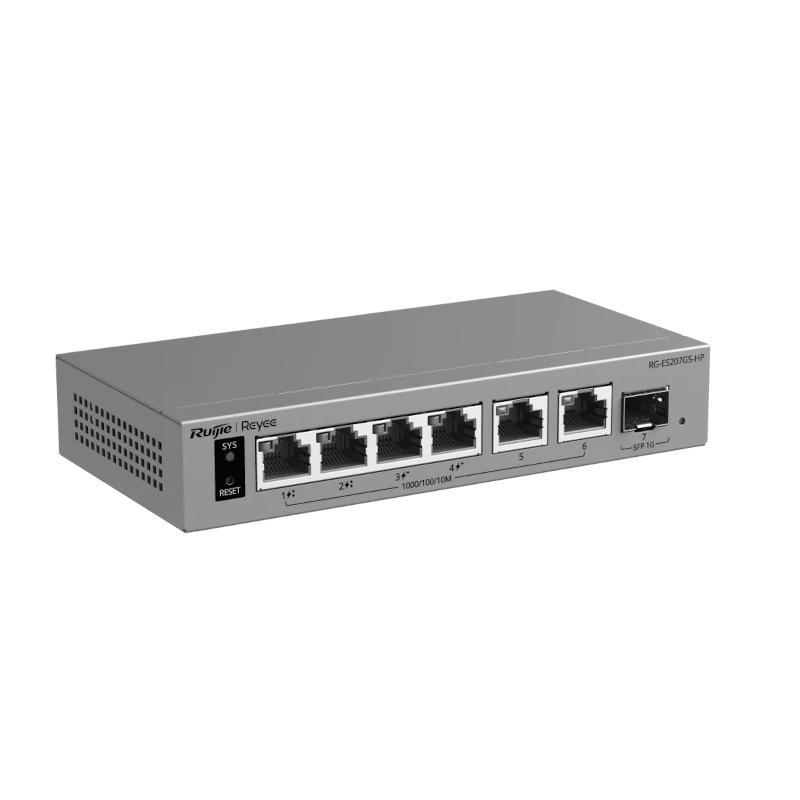 Reyee RG-ES207GS-HP Switch Cloud 2P PoE++ 2P PoE+